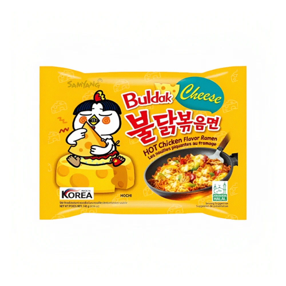 Samyang Cheese Hot Chicken Flavor Noodles 140gm