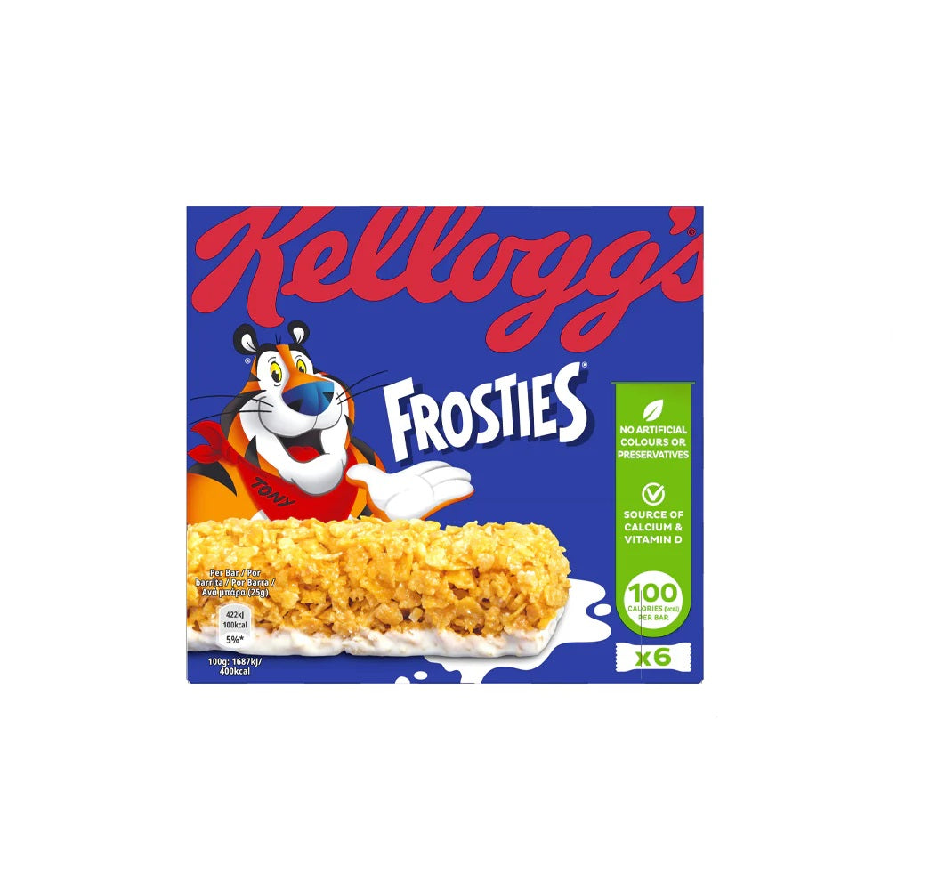 Kelloggs Frosties Cereal Bar 6s