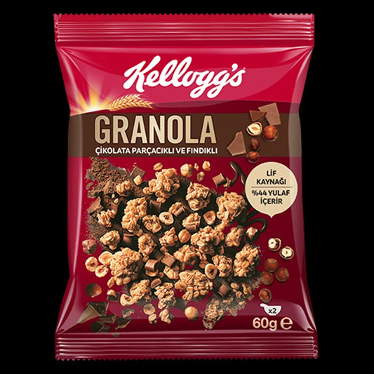 Kellogs Granola Chocolate Hazelnuts 60g