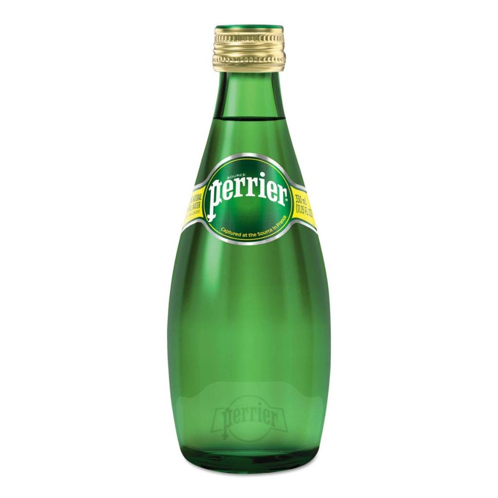 Perrier Carbonated Natural Mineral Water 330ml