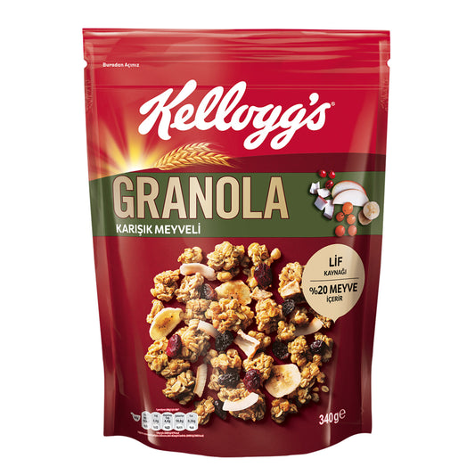 Kellogg's Mixed Fruit Granola 340 gm