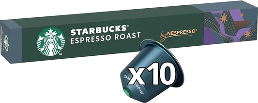 Starbucks Espresso Roast Capsule Coffee - 10 Capsule Coffee