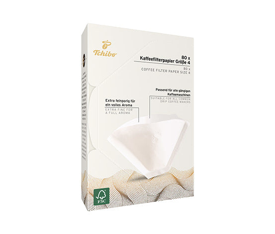 Tchibo Filter Coffee Paper 80 Pieces