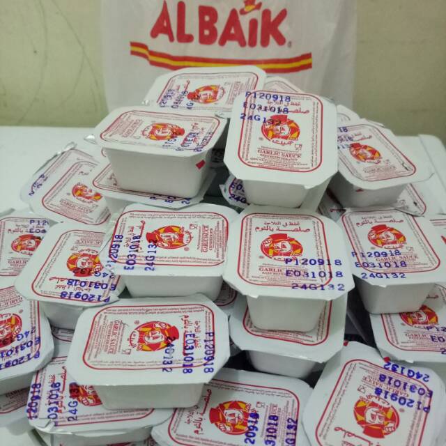 Albaik Garlic Sauce Dip SF Traders