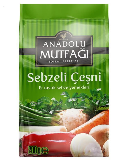 Anatolian Cuisine Seasoning with Vegetables 200 Gm SF Traders