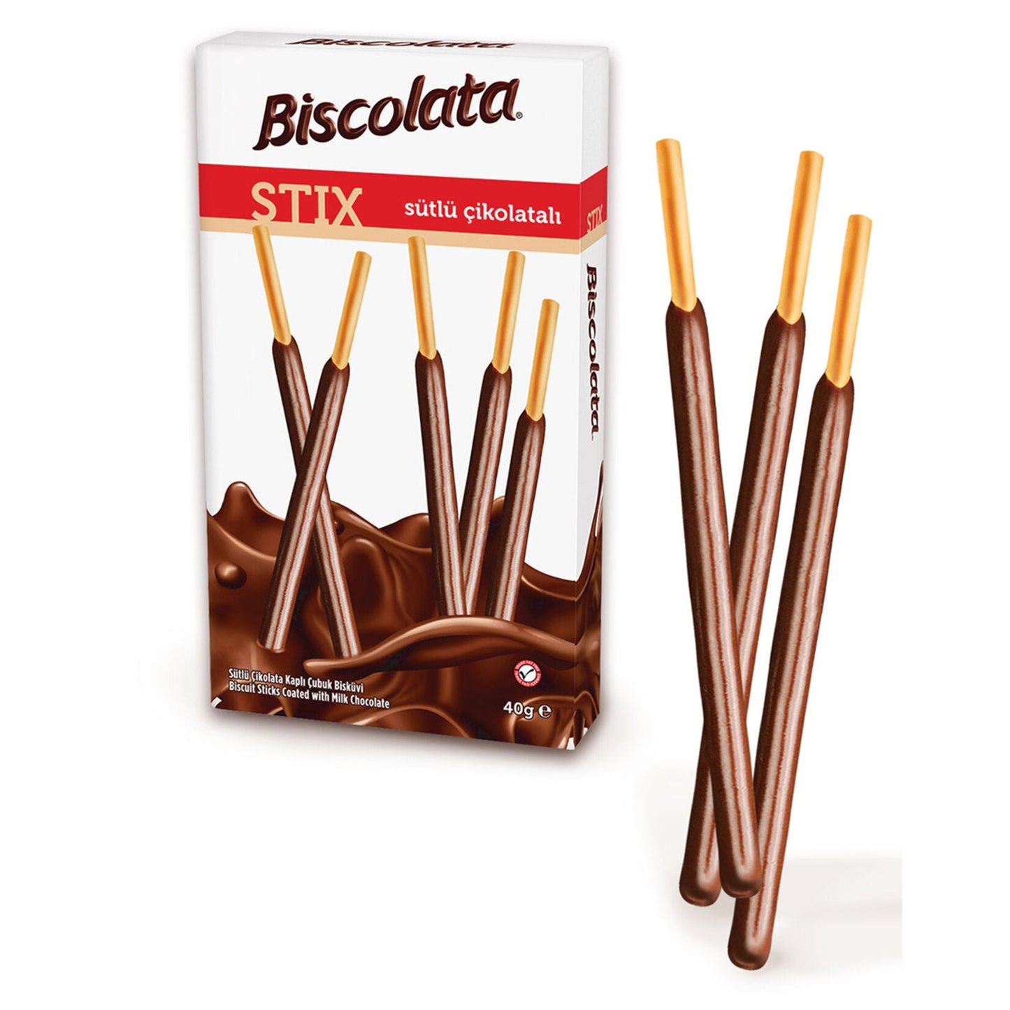 Biscolata Stix Milk 40 Gm SF Traders