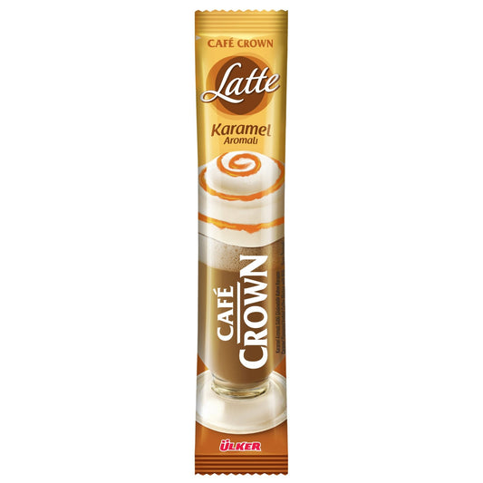 Cafe Crown Latte Caramel Flavored 17 Gm SF Traders