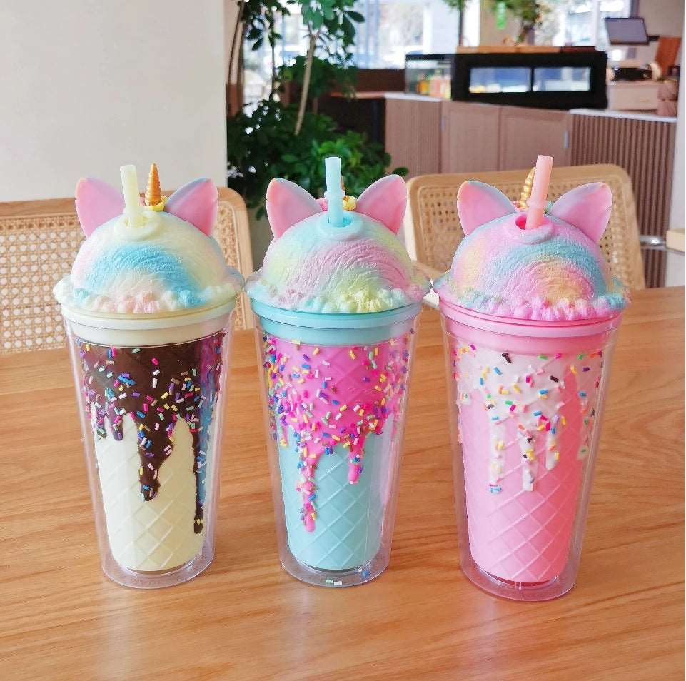 Cartoon Unicorn Ice Cup SF Traders