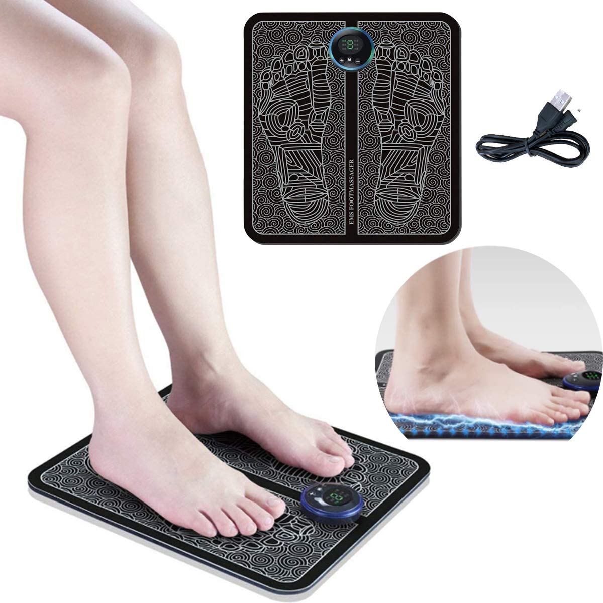 EMS Foot Massager Muscle Stimulation Mat SF Traders