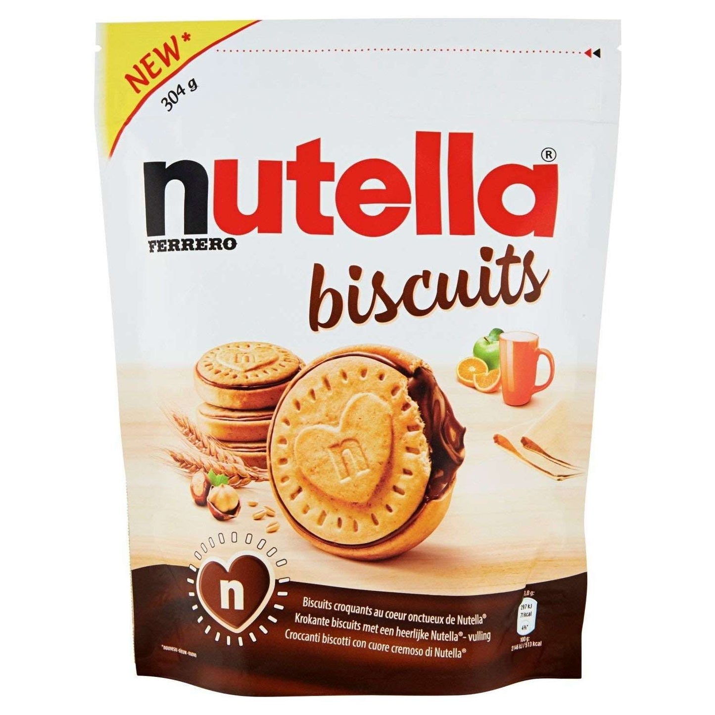 Ferrero Nutella Biscuits 304 g ( Imported ) SF Traders