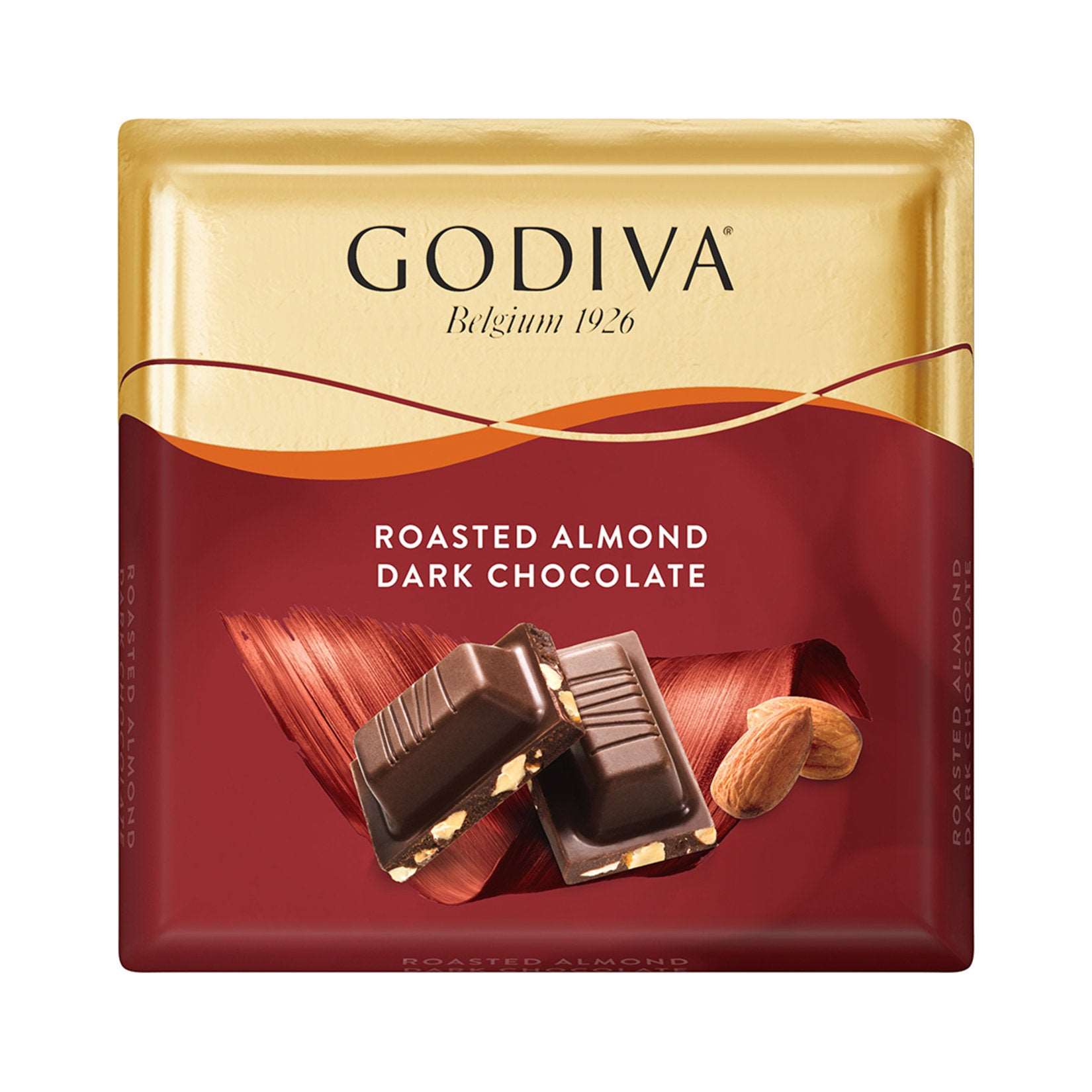 Godiva Almond Dark Chocolate Square 60 GM SF Traders