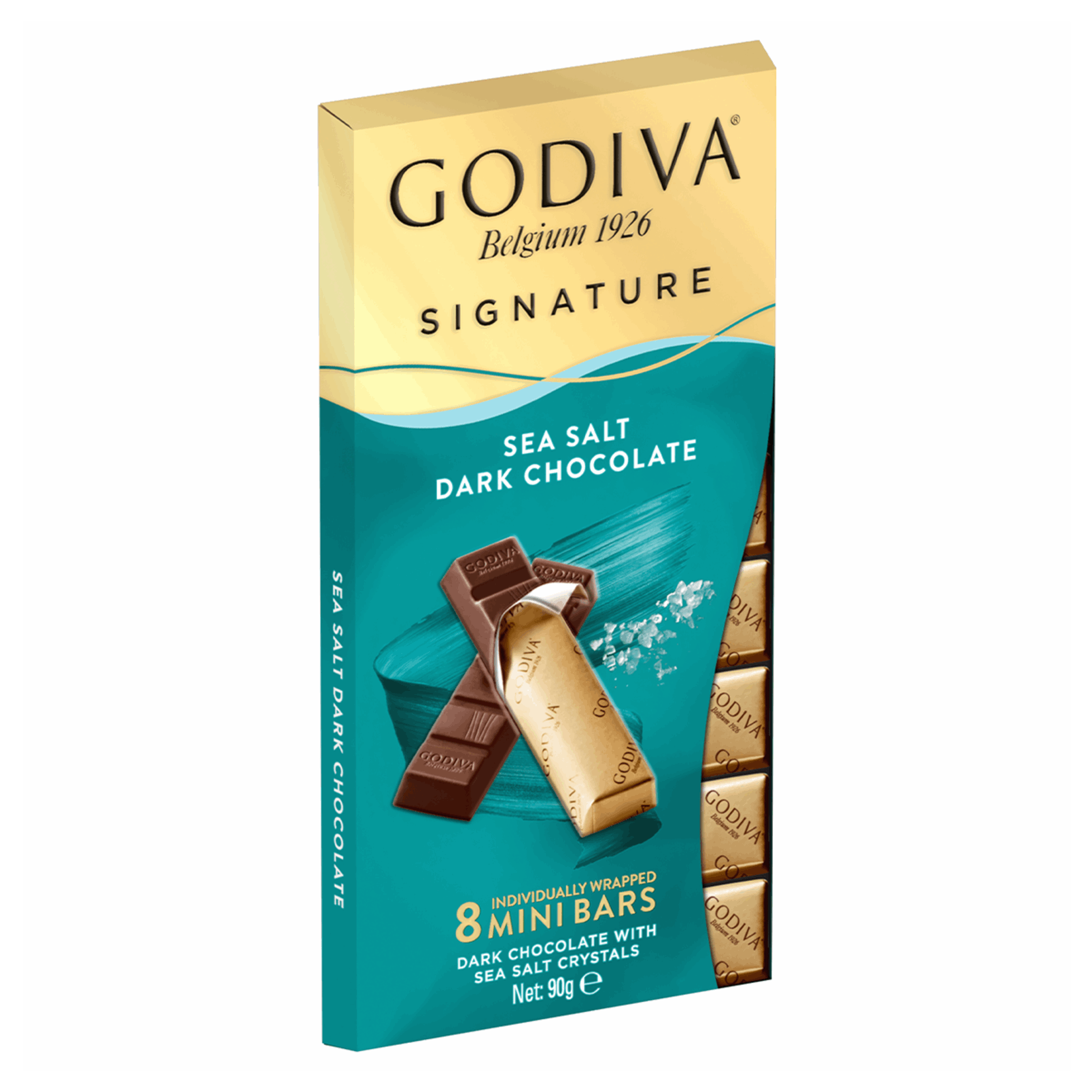 Godiva Signature Dark Chocolate with Sea Salt 90 GM SF Traders