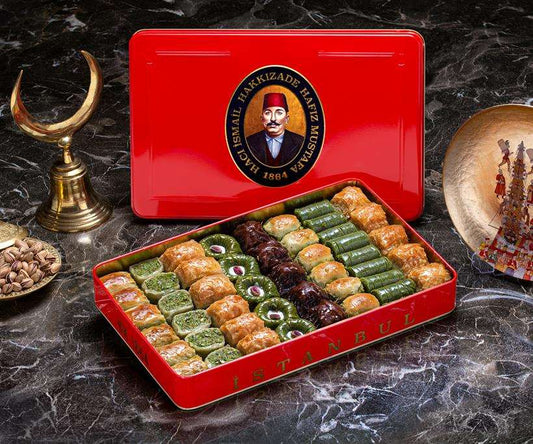 Hafiz Mustafa Pistachio Mixed Baklava 2 KG (Pre-Order) SF Traders