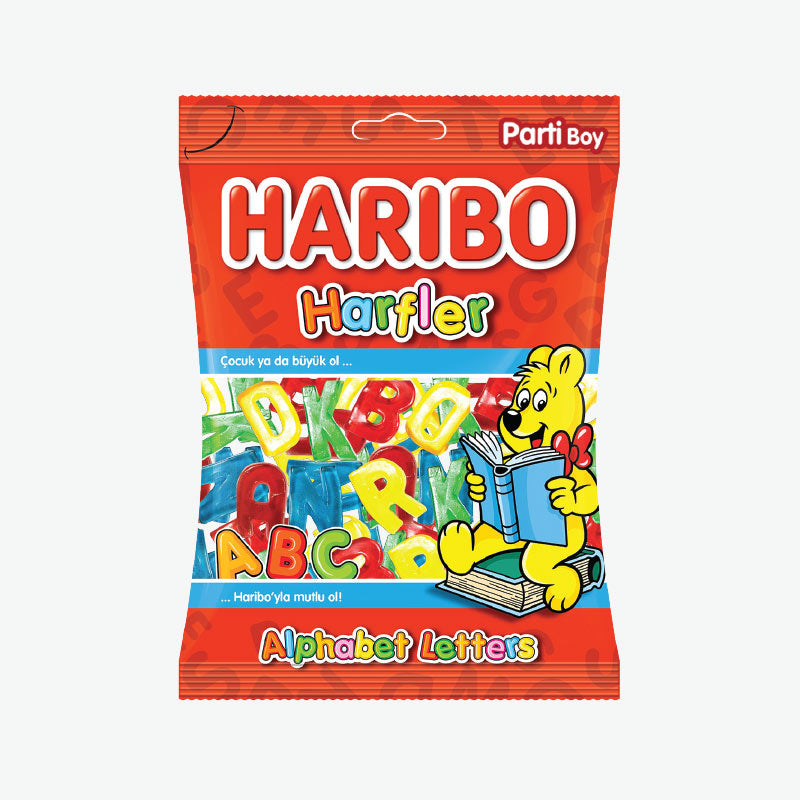 Haribo Letters Soft Candy 130 Gm SF Traders