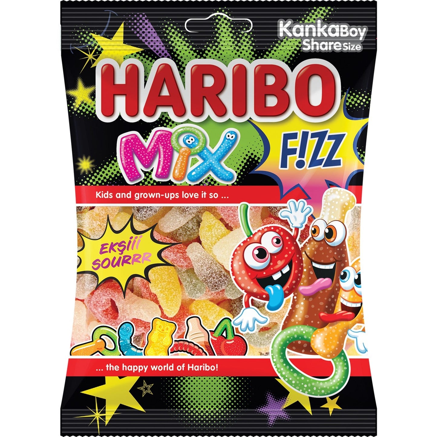 Haribo Mix Mixed Soft Candy 70 gm SF Traders