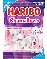 Haribo Pink & White Marshmallow 70Gm SF Traders