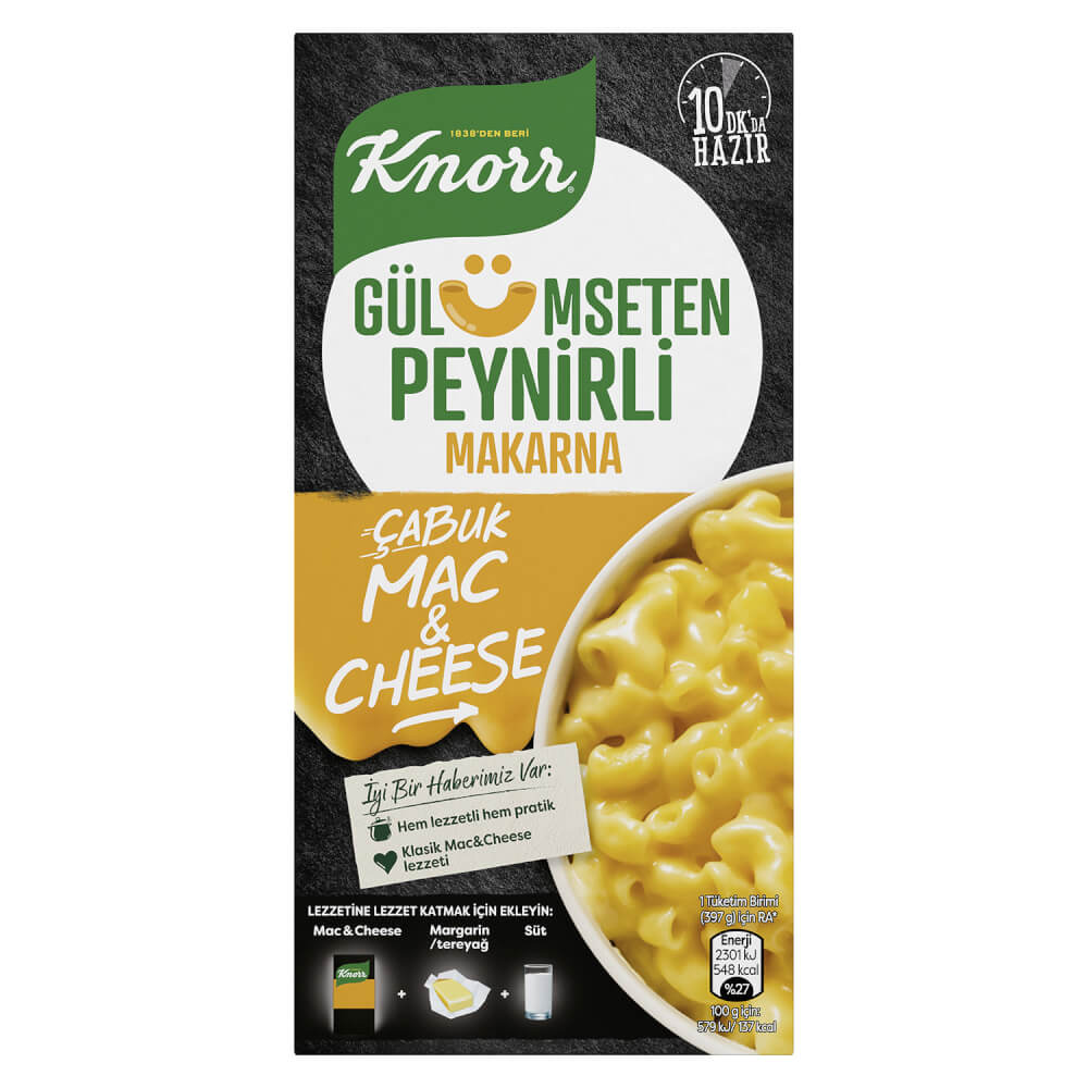 Knorr Quick Mac & Cheese Pasta 212 Gm SF Traders