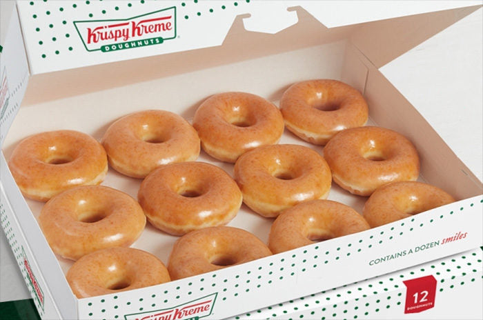 Krispy Kreme Glazed Donut Pack of 12  (Pre-Order) SF Traders