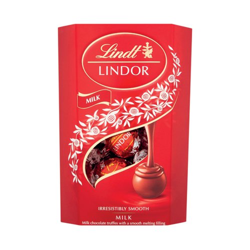 Lindt Lindor Irresistibly Smooth Milk Chocolate Box 200gm SF Traders