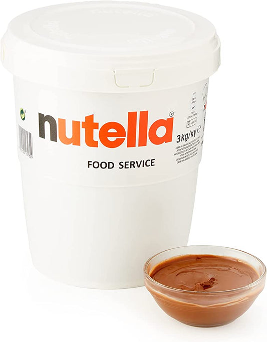 NUTELLA Ferrero Chocolate Spread 3 KG JAR SF Traders