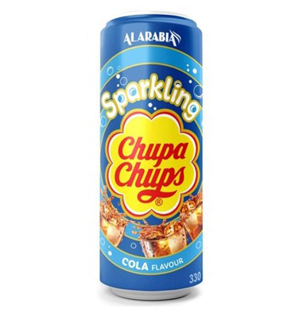 Chupa Chups Sparkling Cola Flavored Carbonated Drink 330 ml