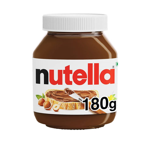 Nutella Hazelnut Spread with Cocoa Jar, 180 g with Bigger Pack SF Traders