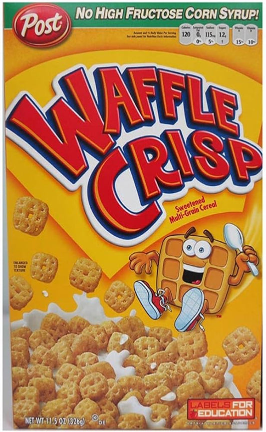 Post Waffle Crisp Cereal, 11.5-Ounce Box SF Traders