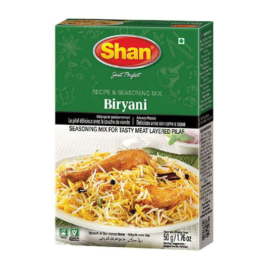 Shan Biryani Recipe Masala 50 gm SF Traders