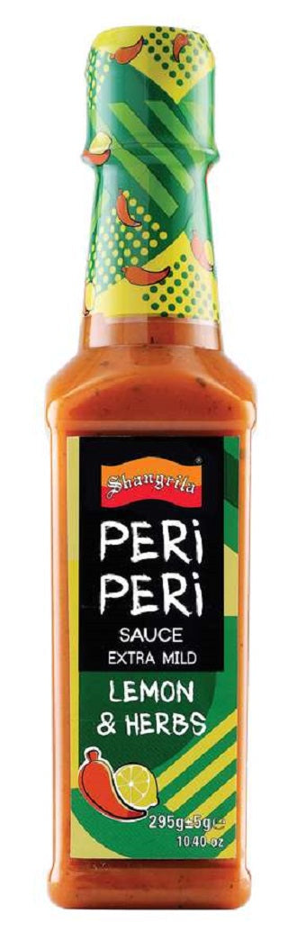 Shangrila Peri Peri Lemon & Herbs Sauce 295gm SF Traders