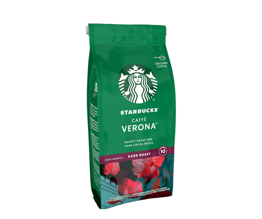 Starbucks Caffe Verona Dark Roast Ground Coffee 200 gm SF Traders