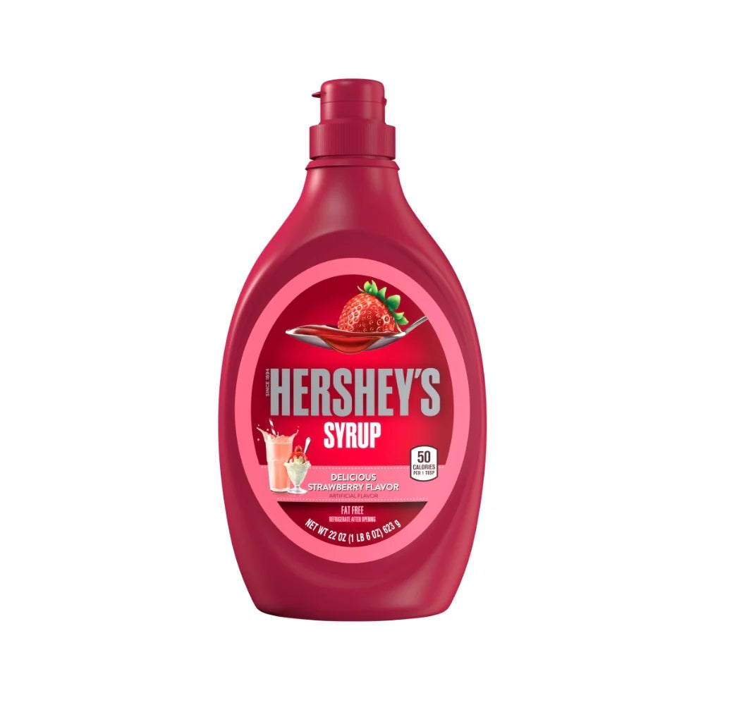 Hersheys Syrup Strawberry 623g