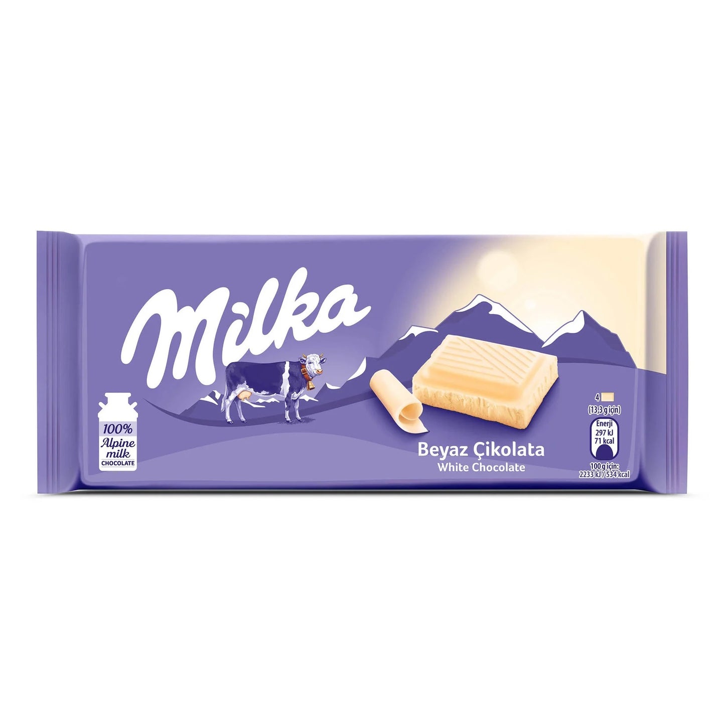 Milka White Chocolate 80g