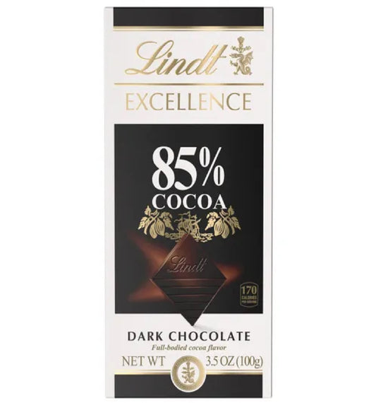 Lindt Excellence Dark Chocolate Cocoa 85% 100g