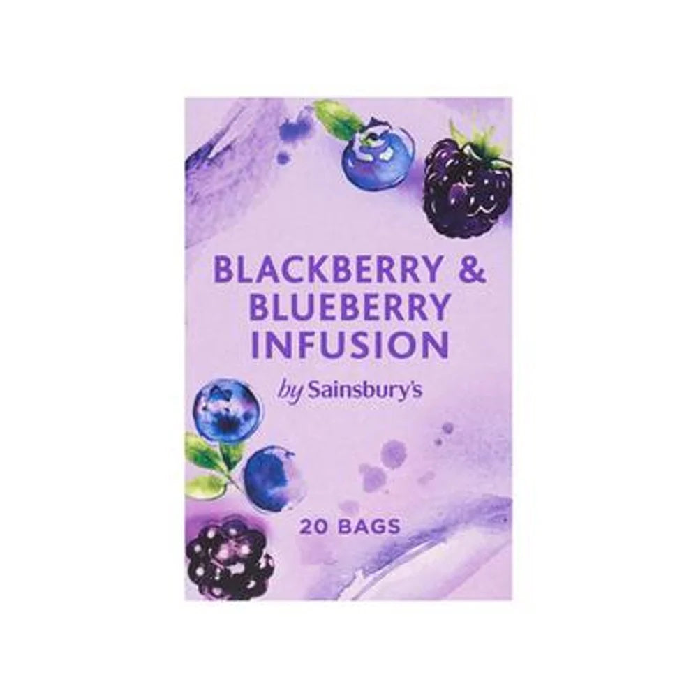 Sainsburys Blackberry & Blueberry Tea 40gm