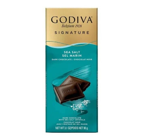 Godiva Signature Sea Salt Dark Chocolate 90g