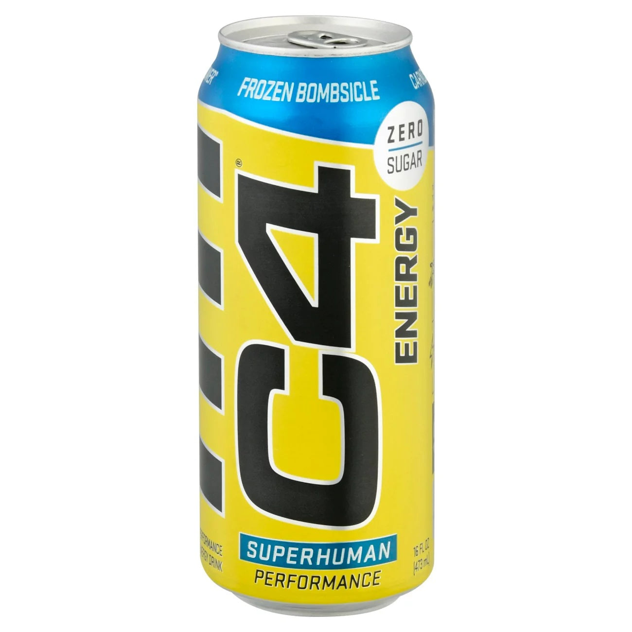 C4 Frozen Bombsicle Zero Sugar Energy Drink Can 473ml