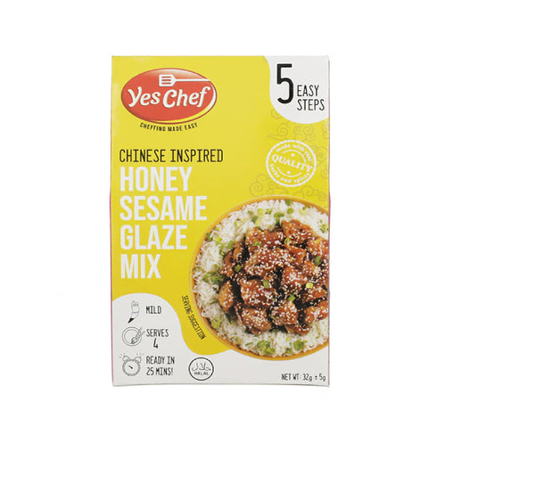 Yes Chef Honey Sesame Glaze Mix 37Gm
