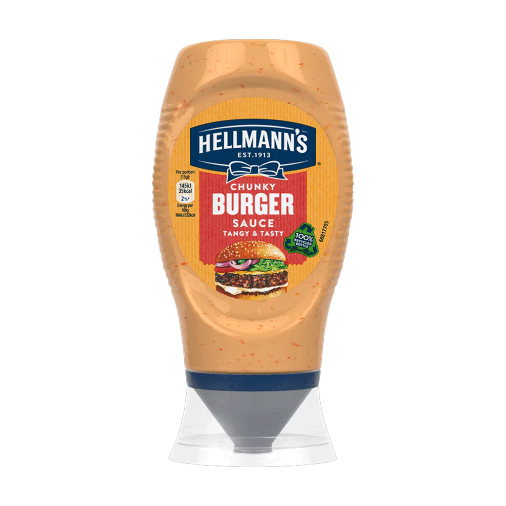 Hellmenns Sauce Chunky Burger 250ml