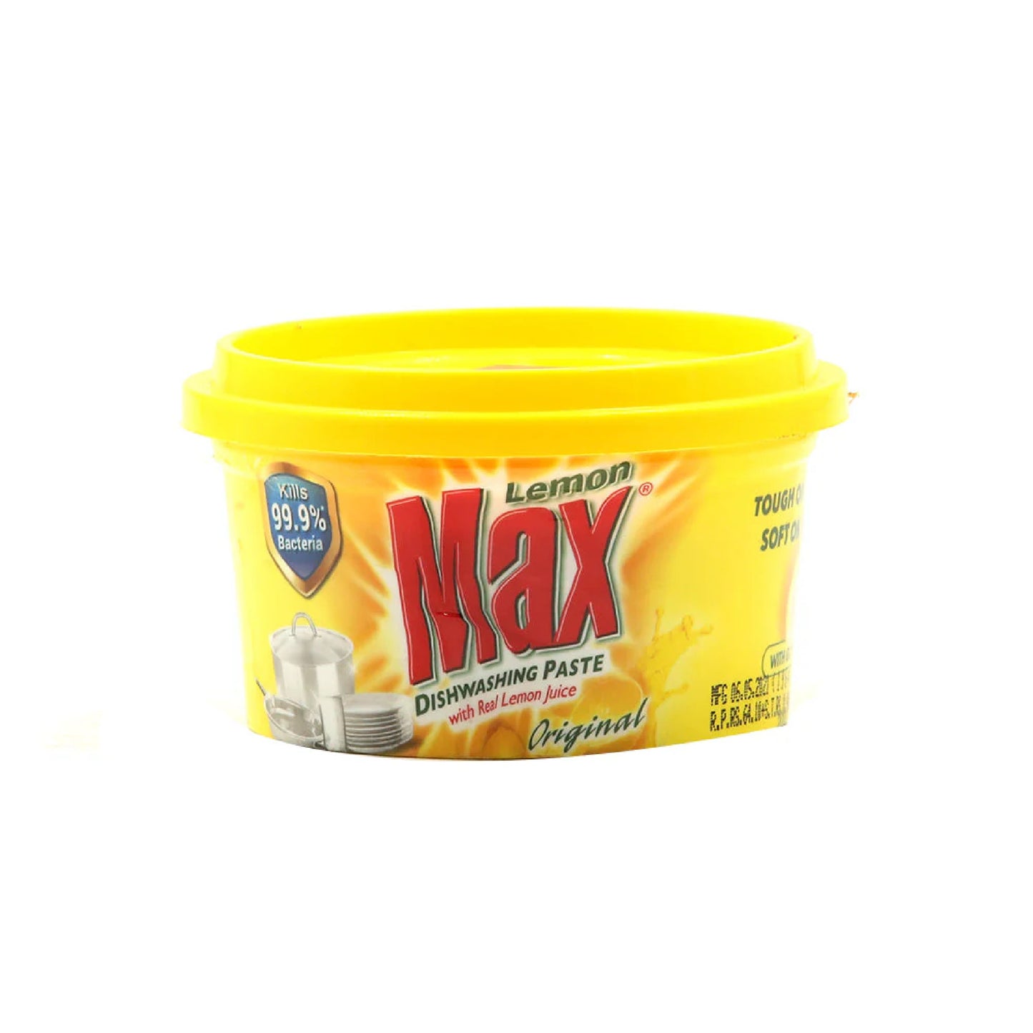 Lemon Max Dishwashing Paste Yellow 200g