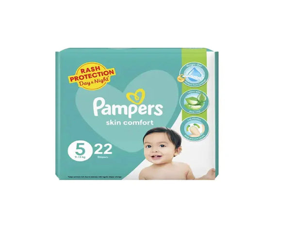 Pampers Skin Comfort Diapers 05 22s