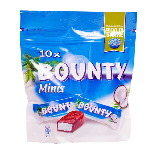 Bounty Minis Chocolate Pouch 285g