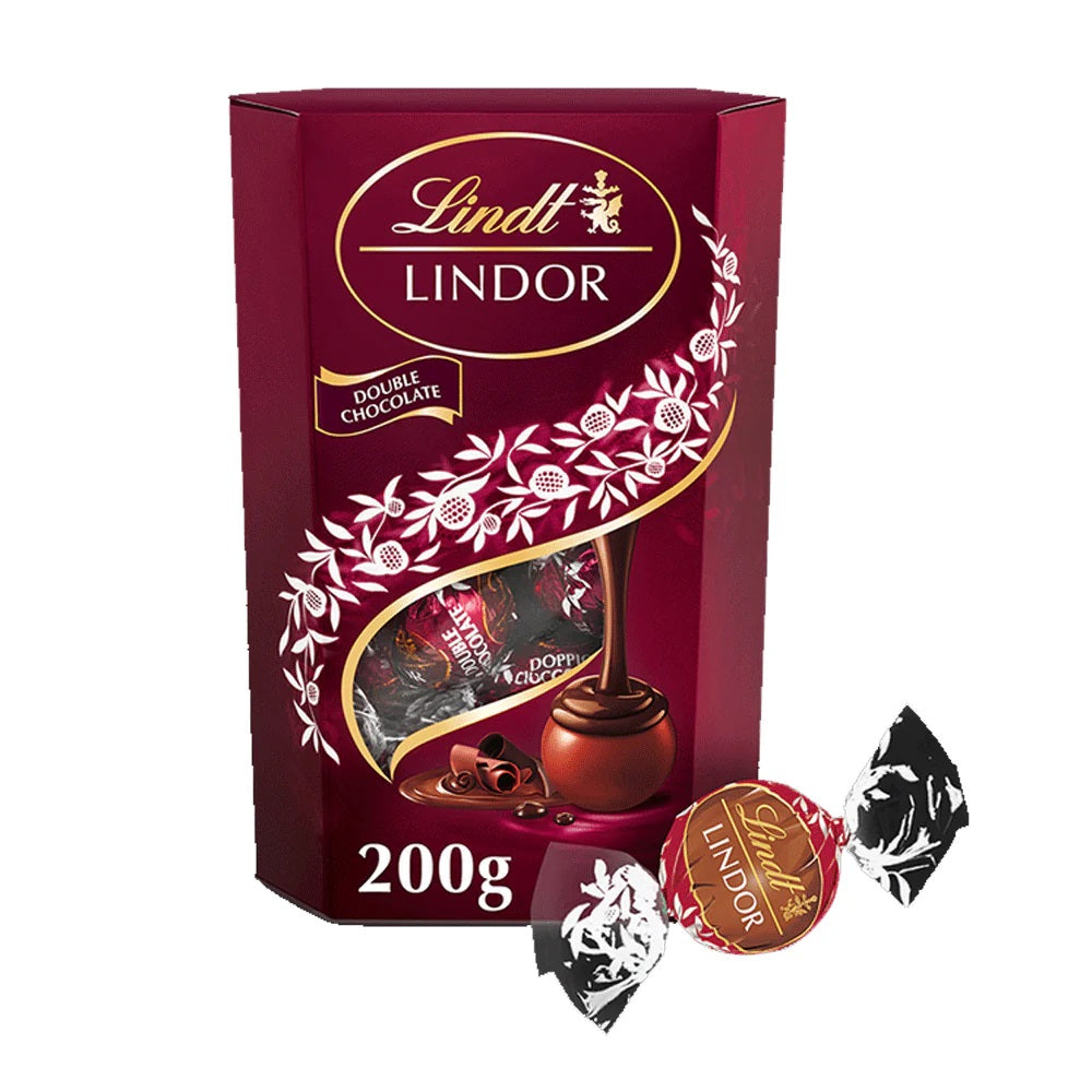 Lindt Lindor Double Chocolate Truffles 200gm