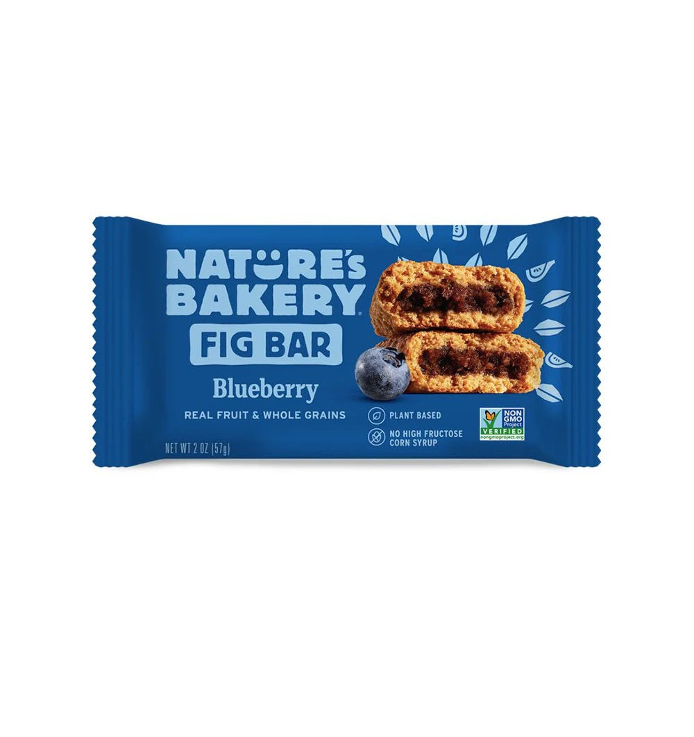 Natures Bakery Fig Bar Blueberry 57g