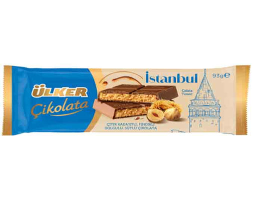 Ulker Chocolate Istanbul Hazelnut 93Gm