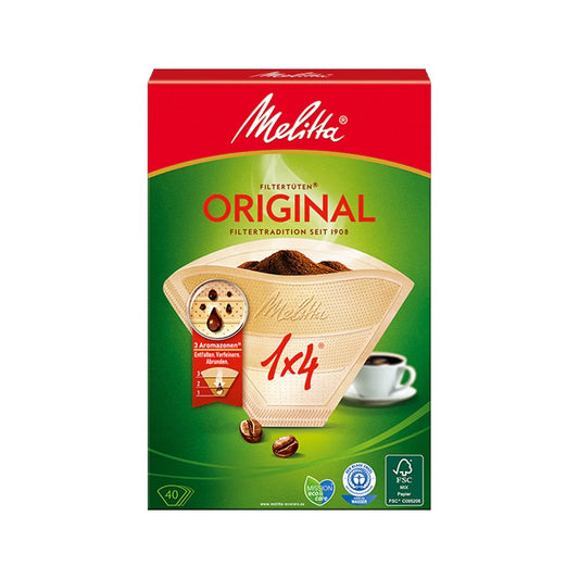 Melitta Coffee Filters Original 1x4 40s