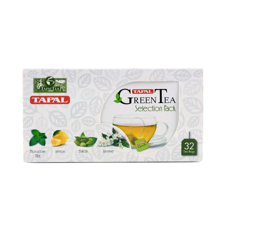 Tapal Selection Pack Green Tea Bags 48gm