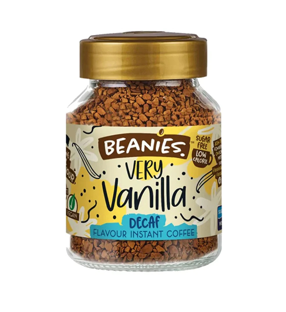 Beanies Very Vanilla Flavor Instant Coffee 50g