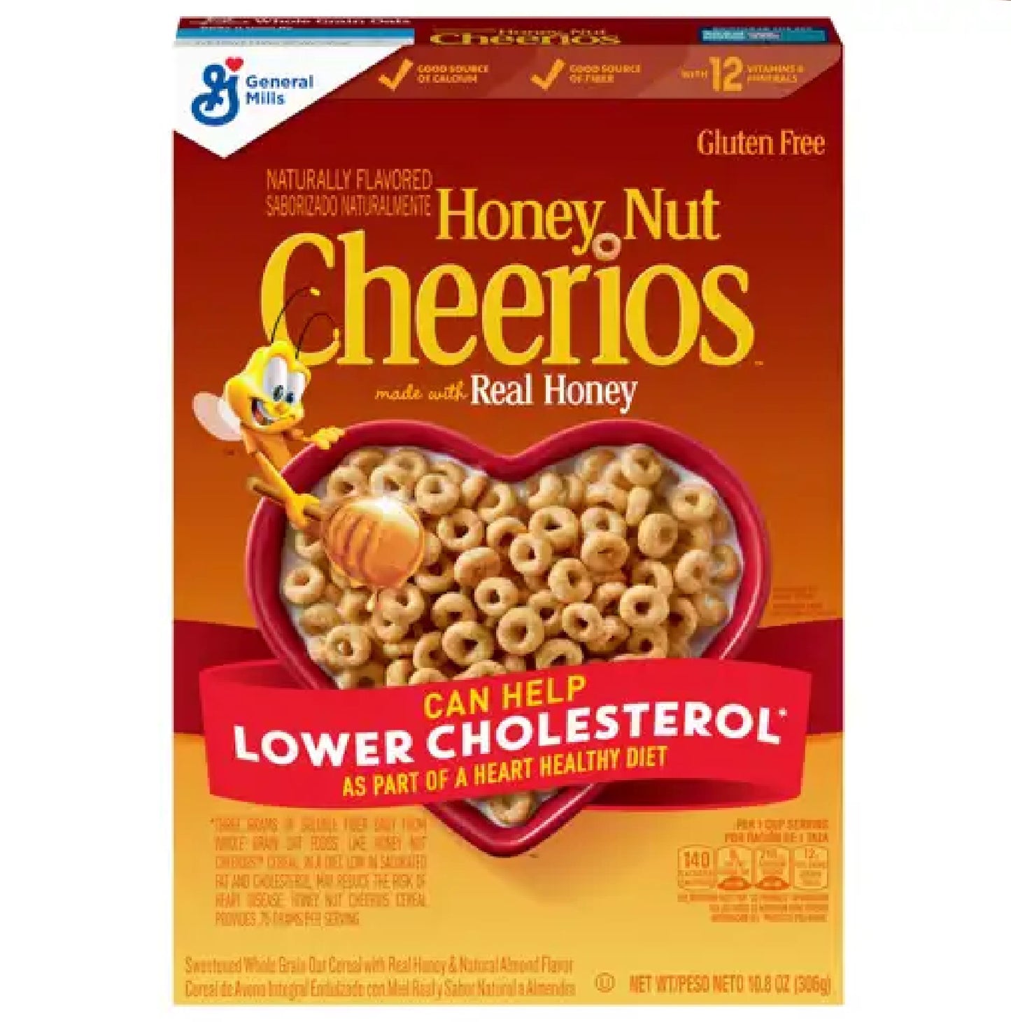 General Mills Honey Nuts Cheerios 306g