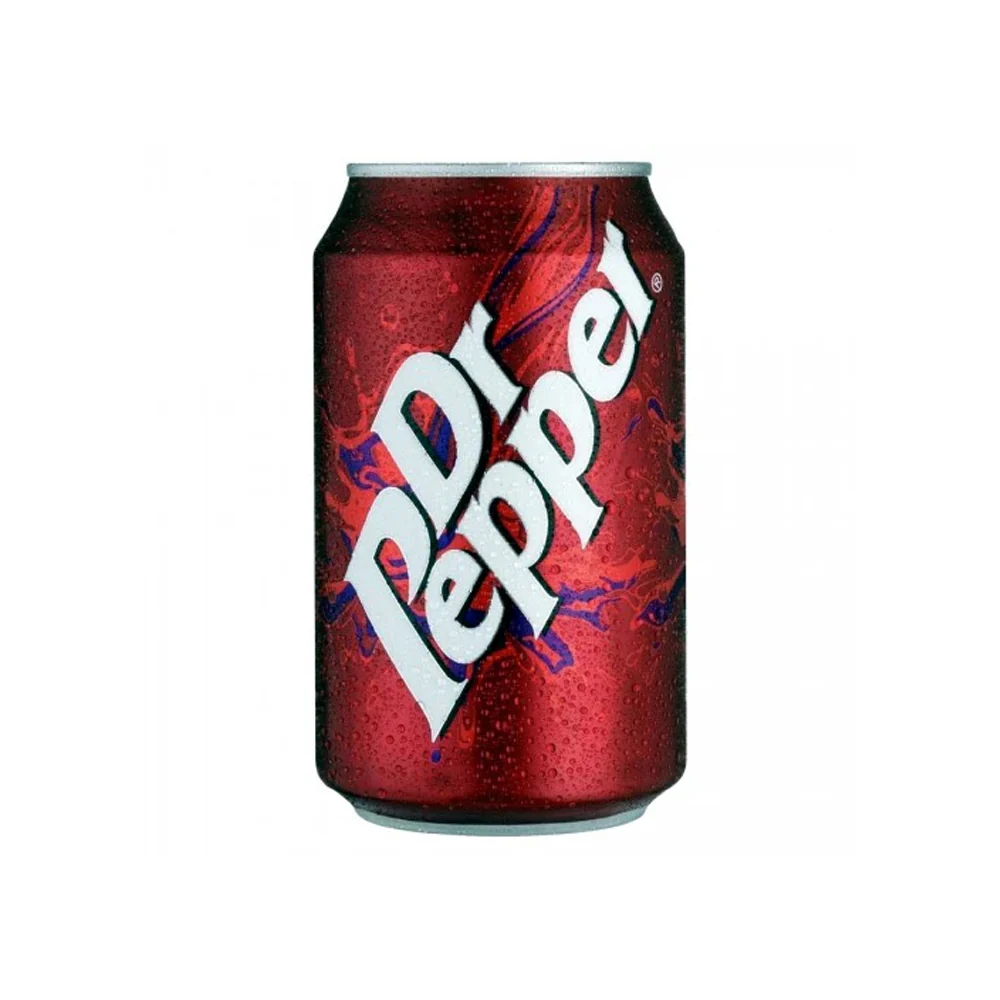 Dr Pepper Soft Drink Can 330ml