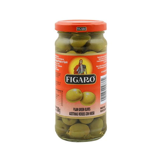 Figaro Plain Green Olives 240g